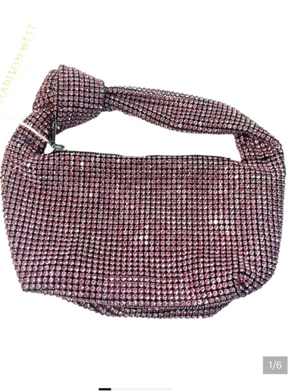 OMBRÉ  PINK SHIMMER BAG! Zip closure! New tags! Beautiful
